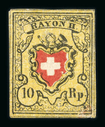 1850, Rayon II Type 37 des Steins D-LU, mit Plattenfehler « äussere ...