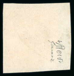 1867, 5 Rp. braun auf kleinem Briefstück, farbintensiv, allseits ...