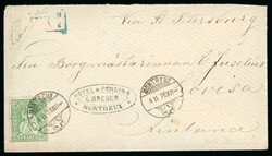 Finnland: 25 Rp. bläulichgrün, farbfrisch, allseits gut gezähnt, ...