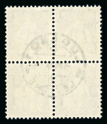 1914-38, Lot gestempelter Viererblöcke, teils mit zentrischen ...