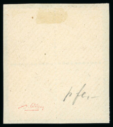 1919, Propellerradaufdruck 50 Rp. grün im Viererblock, auf kleinem ...