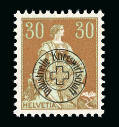 Dienstmarken postfrische Sammlung 1918-1950 mit dem seltenen ...