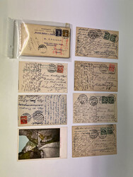 Kleiner Posten mit gut 200 Ansichtskarten aller Kantone, dabei viele ...