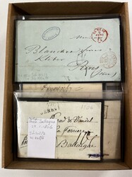 1745-1866 (ca.), Kanton Genf, umfangreicher Bestand mit 37 Vorphila ...