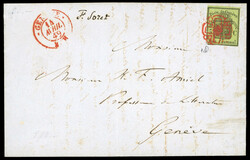 1834-1862, starker Bestand ab 8 Vorphila Briefen, stark besetzt mit ...