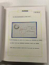 1840-2016, umfangreicher Posten in selbstgestalteten Alben, ab ...