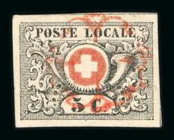 1843-1937, Spitzensammlung auf alten Schaubek Goldschnitt Blättern, ...