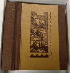 1850-1963, altes Vordruckalbum beginnend mit diversen Fälschungen ...