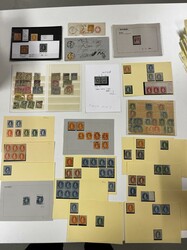 1850-1940, kleiner Posten beginnend ab Rayon, Strubel mit 24Aa, 24A ...