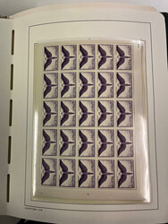 1881-1960, ungebrauchte Sammlung im Leuchtturm Vordruckalbum, ab ...