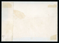 1859 1/2 Gr. plate I, porous paper (NA), light yellow-orange (giallo ...