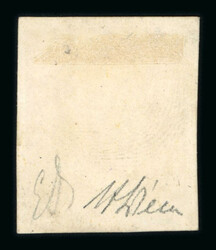 1859 1/2 Gr. plate I, deep reddish orange (arancio carico ...