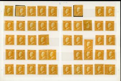 Partial Unused Reconstruction of the 1/2 Grana Plate Two1859 1/2 Gr. ...