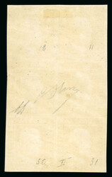 1859 1/2 Gr. plate II, white paper (PA), orange (arancia) in vertical ...