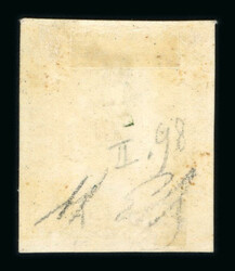 1859 1/2 Gr. plate II, white paper (PA) bright orange (arancio vivo), ...