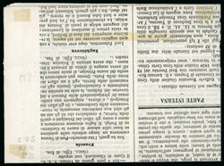 PALERMO PARTENZA: 1859 (29.1) Folded newspaper sent to Militello, ...
