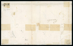 1859 1/2 Gr. plate I, orange (arancia), two singles, and 1 Gr. Plate ...