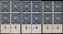 1300: Gemeinschaftsausgaben - Bogenränder / Ecken
