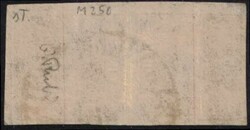 Bayern Nr.3 im waag. Paar, breitrandig mit Schnittlinien, ...