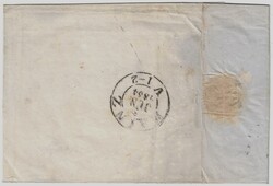 Bayern 2 x Nr.2 als Paar auf Brief mit Inhalt von Landau