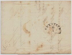 Bayern 2 auf Brief mit NST 488 und Halbkreis Retzbach nach GERSFELD. ...