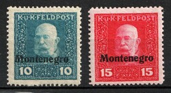 4810: オーストリア・野戦郵便・モンテネグロ