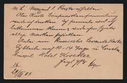 1899 RUSSIAN LEVANT Private postcard from ROPIT Constantinople sent ...