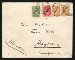 1911 RUSSIAN LEVANT Private letter cover sent from ROPiT ...