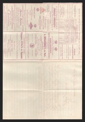 1898 Series 30 St. Petersburg Charity Advertising 7k Letter Sheet of ...