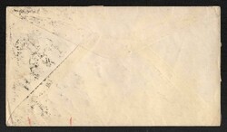 1925 (13 Jan) Cover from Kemerovo to Philadelphia (USA) franked with ...