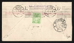 1928 Airmail Cover From Riga to Moscow, Deruluft-Riga Flight, ...