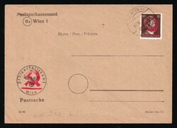 1945 (17 Jun) Austria, Cover from Vienna franked with 3pf, Overprint ...