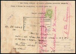 1945 Carpatho-Ukraine, Postcard from Velykyi Bereznyi to Village ...