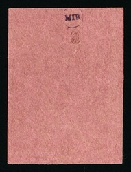 1943 25gr Poland, Secret Underground Post (Signed, Imperforate), ...