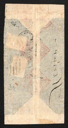 1903 (30 Mar) Red band cover front from Urga to Peking, bearing on ...