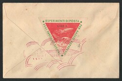 1934 (31 Oct) 'Mail Experiments for Express Rocket', Italy, Gerhard ...