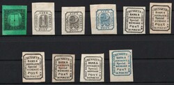 United States, USA, Locals, Small Stock of Locals Stamps. MH, No gum ...