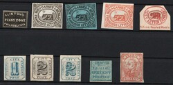 United States, USA, Locals, Small Stock of Locals Stamps. MH, No gum ...