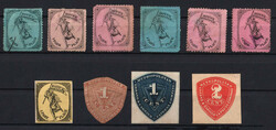 United States, USA, Locals, Small Stock of Locals Stamps. Used, No ...