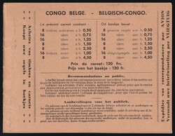1932-37 Belgian Congo, Belgian Colonies, Advertising Booklet. MH, Few ...