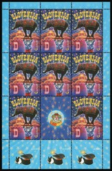 2002 Republic of Slovenia, Full Sheet, Complete Set. MNH | Michel 403 ...