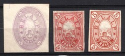 1870-80 Switzerland, Belalp Local Hotel Stamps. No gum (*), 2nd stamp ...