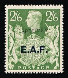 1943 2s6d British Occupation of Italian Colonies, Specimen. MNH | ...