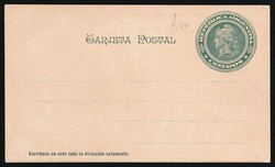 Argentina, 4c Postal Stationery Postcard, Mint. Mint. Mint