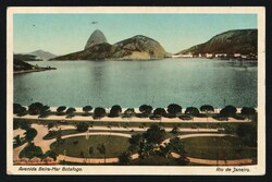 1915 Brazil in First World War: Multicolored picture postcard from ...