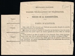 1936 Paris, France, Post, Telegraph and Telephone Service, ...