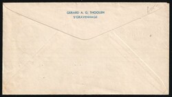 1936 (5 Aug) Netherlands, '1st Flight for the route ...