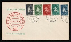 1937 (1 Dec) Netherlands, 'Child Welfare Issue', First Day of Issue, ...
