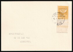 1943 (15 Jan) Netherlands, 'Congress of the European Postal Union in ...