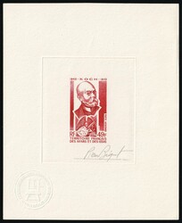 1973 49fr French Territory of the Afars and the Issas, Master Die ...